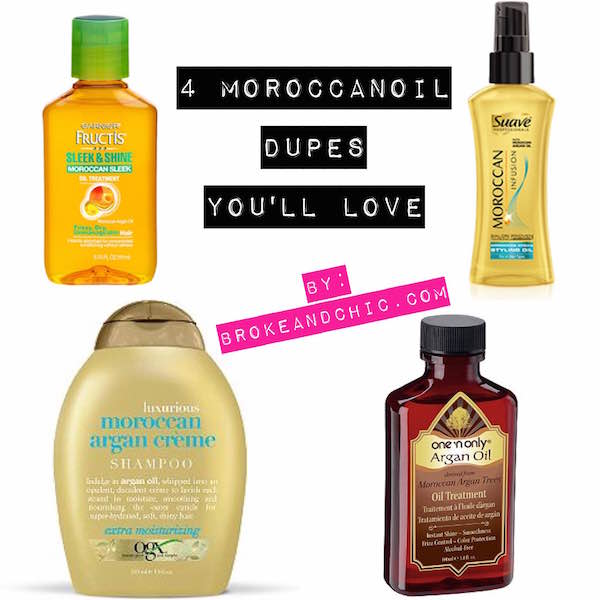 Get It For Less 4 Cheaper Alternatives To Moroccanoilbroke And Chic